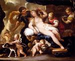 欧洲12-19世纪油画六_GIORDANO, Luca - Venus and Mars